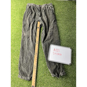 Well Worn Dockers Mens Corduroy Pants Size 32x30 Green‎